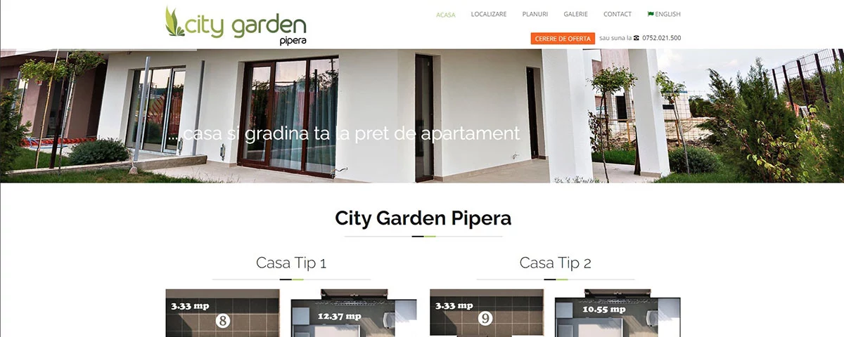 portofoliu GetBranded City Garden Pipera