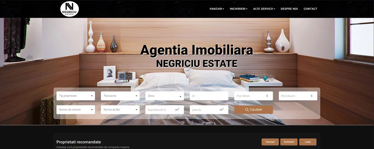 portofoliu GetBranded Negriciu Real Estate